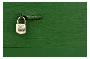 Green Lock (via Flickr)